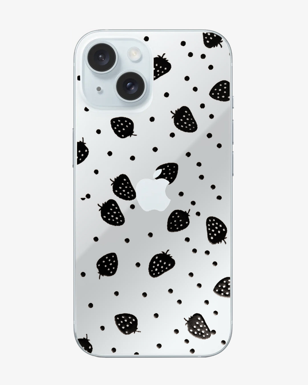 pellicola posteriore per cellulare con fragole